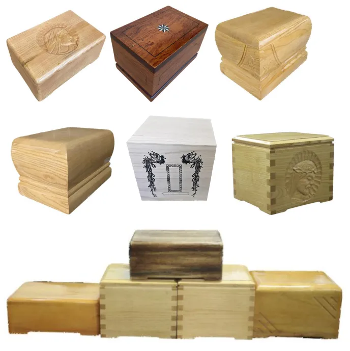Wooden Urns